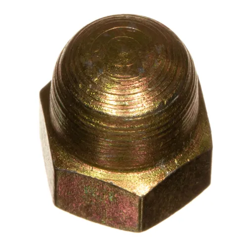 Hutmutter M6-06-A4C (DIN 1587) - gelb chromatiert