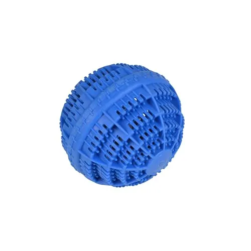 Homéa Essentiel Waschkugel mit Keramikkugeln, 10 cm, Blau