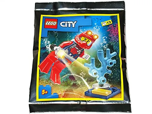 LEGO City 952012 Tiefseetaucher-Minifiguren-Folienpack-Set (Beutel)