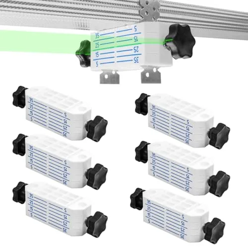 St. x Deckennivellierungshalter Profil CD60 ES Kleiderbügel Gipskartonplatte Regips Nivelliersystem für abgehängte Decken Schnell Montagewerkzeug 6