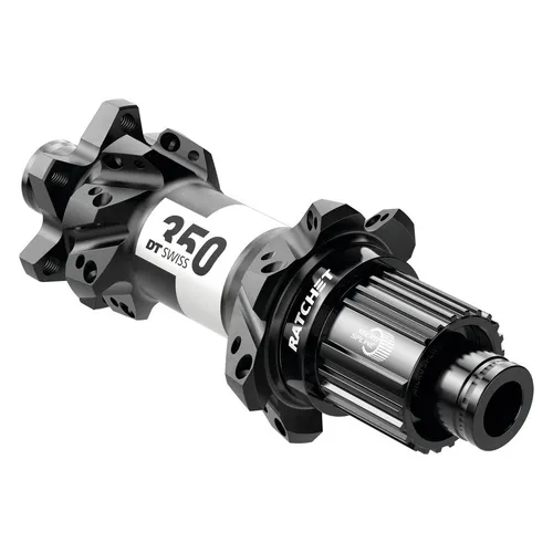 DT Swiss Nabe MTB HR 350 Straightpull 6-Loch Boost - Zuverlässige Performance - Sonstige Fahrradteile - Die DT Swiss Nabe MTB HR 350 bietet dank Ratchet-Freilaufsystem und 36 Zahnscheiben direkte Kraftübertragung und geringes Gewicht für anspruchsvolle Abenteuer.