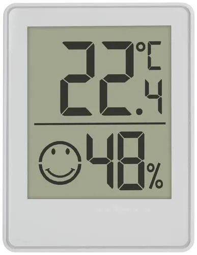 TFA Dostmann Digitales Thermo-Hygrometer Thermo-/Hygrometer Weiß 30.5039.02