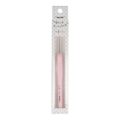 Tulip TB13-6E Crochet Hook, Metall, Pink, Einheitsgröße