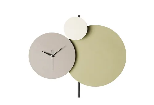 Wallity Wanduhr 100% METAL, 48 x 44 cm N1106