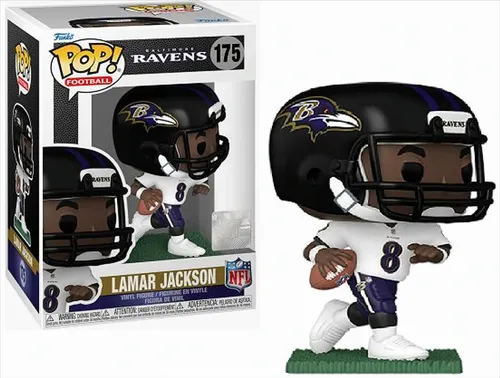 Funko POP! Football #175 - Sammelfigur - Lamar Jackson / Baltimore Ravens