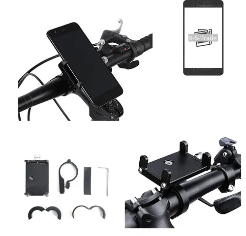 K-S-Trade Smartphone-Halterung für Samsung Galaxy S22+ - Robuste Fahrradhalterung für Samsung Galaxy S22+, sicherer Halt und einfache Montage an der Lenkstange, ideal für unterwegs.