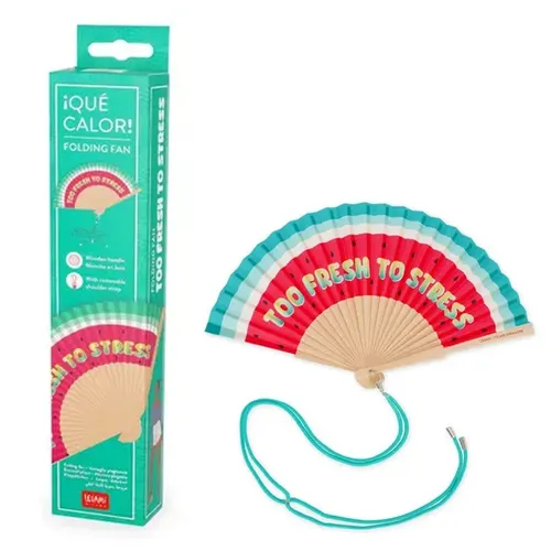 Legami Fächer Klappfächer Que Calori - Watermelon von Legami