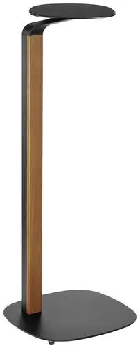 My Wall HS 20L Lautsprecher-Ständer - Bodenständer Schwarz, Holz 2St., optimaler Hörgenuss mit eleganten Spikes und Polymerabsorbern für sichere Lautsprecherhaltung