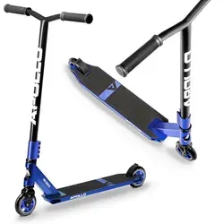 Apollo Stuntscooter Star Pro - Profi Trick Scooter für Kids und Teens - Stuntscooter für Freestyle Tricks im Skatepark und City-Cruising: Mit ABEC 9 Kugellagern, stabilen 100mm Alu Core Wheels und rutschfester Trittfläche bietet der Apollo Star Pro ultimativen Fahrspaß.