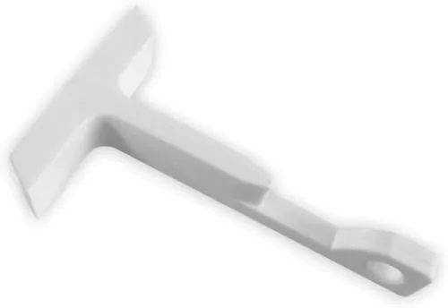 Quality Collection Fensterfeststeller für Kippfenster - 4er-Set Weiß - Fenstersicherungen mit robuster Qualität, die eine einfache Montage ermöglichen und Ihre Fenster sicher in Position halten – ideal für Zuhause und Büro.