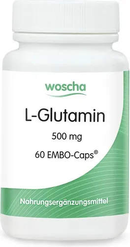 Woscha L-Glutamin 500 mg – 60 Embo-Caps