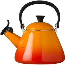 Le Creuset Kone Wasserkocher 1.60 l - Eleganter Wasserkocher aus hochwertigem Material, ideal für stilvolles Teetrinken und schnelle Wassererhitzung.