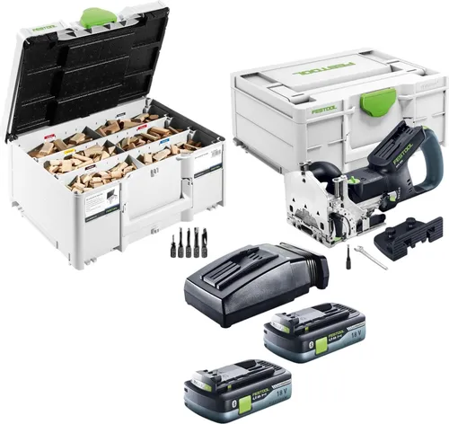 Festool DFC 500 E-Basic Akku Dübelfräse 18 V mit Zubehör von Festool