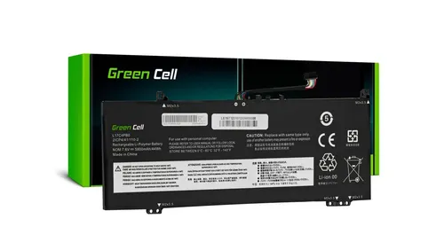 Green Cell L17C4PB0 Akku für Lenovo IdeaPad & Yoga - Laptop-Akku mit 5800mAh und 7.6V, bietet hohe Langlebigkeit und bis zu 1000 Ladezyklen für zuverlässige Leistung.