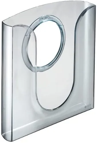 Leitz 54010092 Prospektfach, A4, Polystyrol, rauch transparent Prospektständer