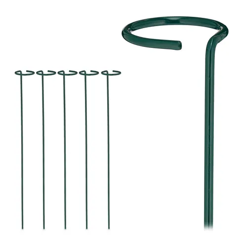 Pflanzstäbe metall Pflanzenstützstäbe Rankhilfen Blumenstützen Gartenstützen