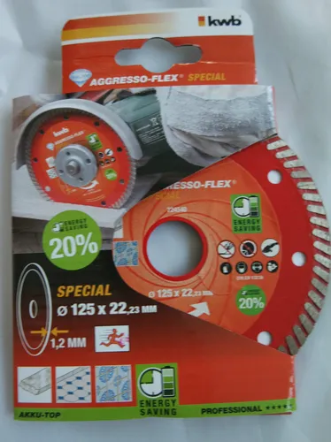 AGGRESSO-FLEX® DIAMANT Special 125 x 22 Diamanttrennscheibe in rot von KWB