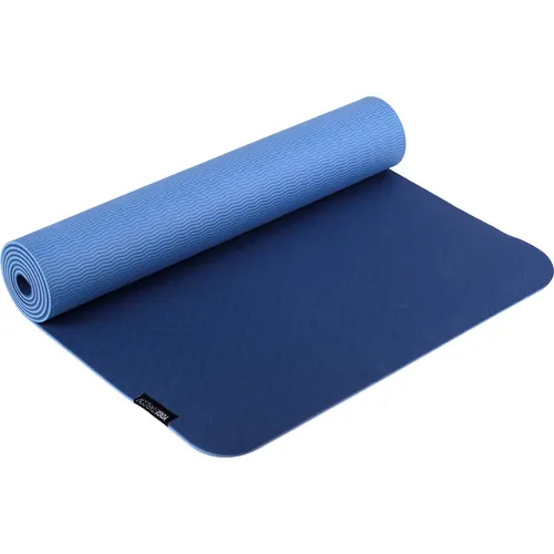 Yogistar Yogamatte Yogimat Pro - Blau - Sportmatte aus 100% TPE, hypoallergen und rutschfest für sicheres Yoga. Leicht, umweltfreundlich und ideal für anspruchsvolle Yogis.