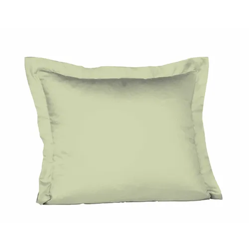 Fleuresse Mako-Satin-Kissenbezug uni colours Farbe jadegrün 1525 Größe 35x40 cm