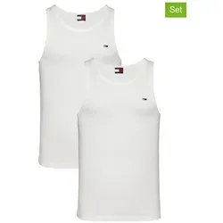 TOMMY JEANS 2er-Set: Tops in Weiß - 3XL