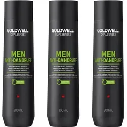 Dualsenses Men Anti-Schuppen Shampoo 3x300 ml von Goldwell