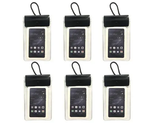 HAC24 Handytasche Smartphone Handy Umhängebeutel Brusttasche Handytasche Umhängetasche (6-tlg), Wasserdicht