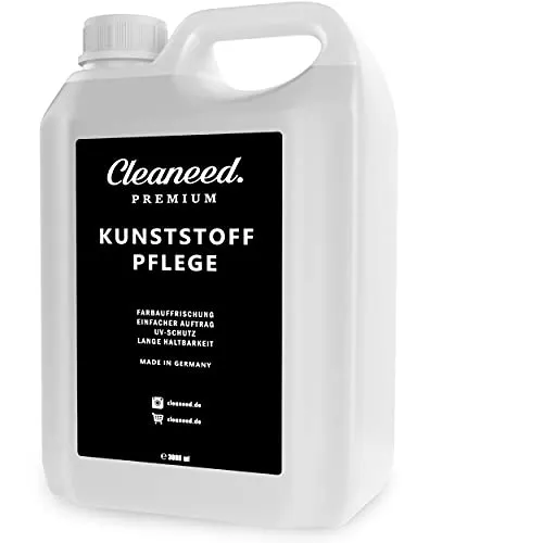 PREMIUM Kunststoffpflege 3L – Farbauffrischung & UV-Schutz - Autopflege & Motorradpflege – MADE in GERMANY, ideal für Innen- und Außenanwendungen, bietet langanhaltenden Schutz und einfache Anwendung für ein perfektes Finish.