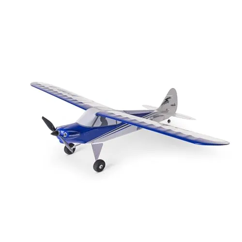HobbyZone Sport Cub S 2, RC Flugzeug für Anfänger, Ferngesteuertes Flugzeug RTF, inkl. Akkus, inkl. Testversion Flugsimulator, HBZ444000, Weiß/Blau