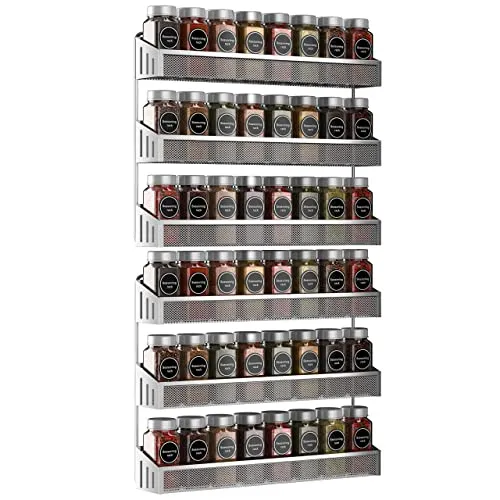 Hängende Gewürzregale zur Wandmontage, 2 Set
