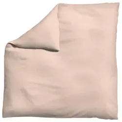 Schlafgut Bettdeckenbezug Woven Satin, Hellrot, 200x200 cm - Bettwäsche aus atmungsaktivem Woven Satin, pflegeleicht und bügelleicht. Schadstoffgeprüft nach Oeko-Tex® Standard 100 für ein gesundes Schlafumfeld.