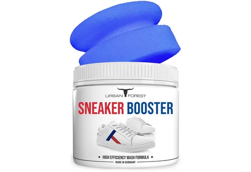 URBAN FOREST Sneaker Reiniger-Booster 250ml + Schwamm Schuhreiniger (2-St. Booster 250ml + Schwamm 250ml)
