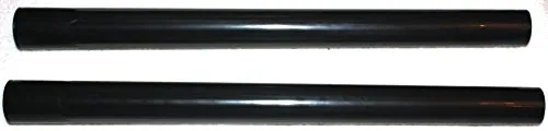 daniplus Staubsauger Rohr Kunststoff Ø 32mm,2 Stück zu 54cm Schwarz