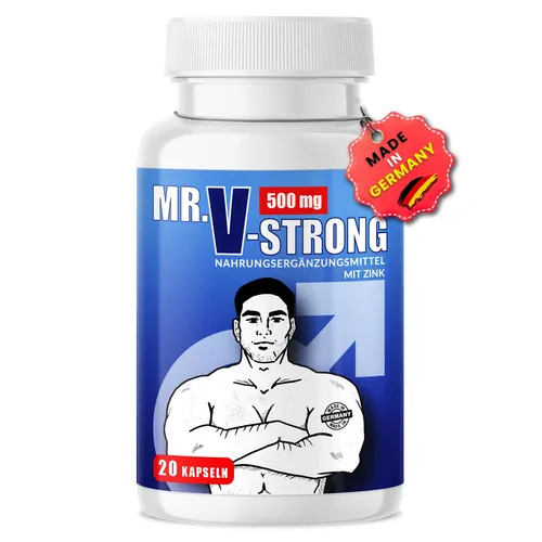 Saint Nutrition® Mr. V Kapseln – Hochdosierte Unterstützung für Männer