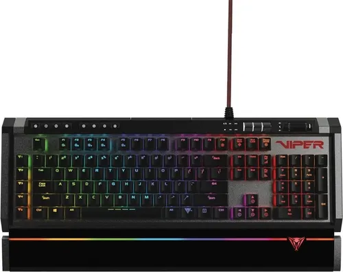 Patriot Viper V770 RGB Mechanical Tastatur mit braunen Switches - Hochwertige Gaming-Tastatur mit RGB-Beleuchtung und braunen mechanischen Switches für präzise Eingaben und ein angenehmes Tippgefühl.