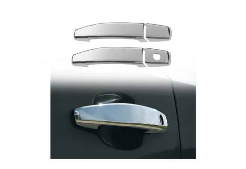 OMAC Abdeckkappe für OPEL Tigra TwinTop (X04) - Hochwertige Edelstahl-Abdeckkappe für Türgriff, selbstklebend und langlebig, perfekt für die Heckklappe des OPEL Tigra TwinTop.