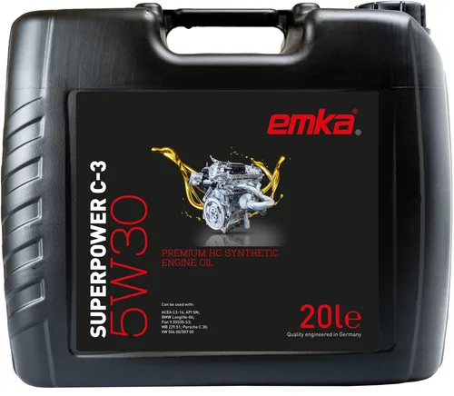 emka. 20L Motoröl 0808930 für AUDI 504.00/507.00 BMW LL-04