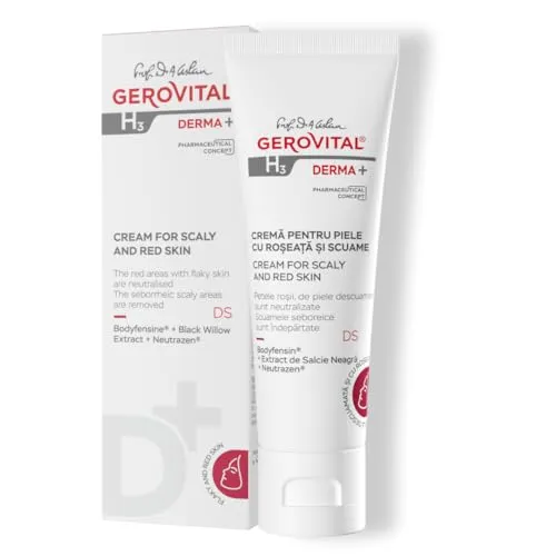 Creme für Haut mit Rötung Schuppen/GEROVITAL H3 Derma