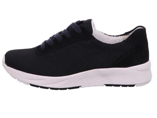 Semler S6015_450 Damen-Sneaker - Sommerlicher Sneaker aus edlem Strickmaterial mit flexibler Laufsohle. Ideal für den Alltag dank funktionaler Schnürung und weich gepolstertem Variofußbett.