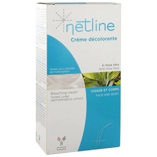 Die NETLINE Bleichcreme für Gesicht und Körper bietet eine sichere und effektive