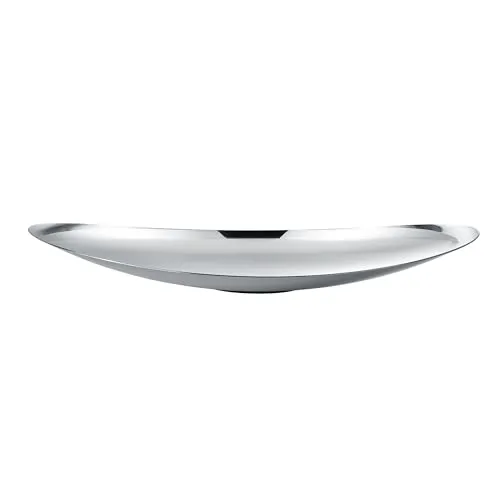 blomus ONDEA Flache Schale aus Edelstahl in grau von Blomus