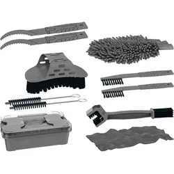 Crivit Fahrrad Reinigungsset – 10-teilig mit praktischer Box