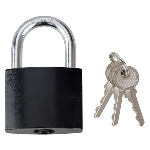 Vorhängeschloss 40 mm Vorhangschloss Hangschloss Schloss Schwarz