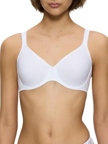 Triumph Modern Soft+Cotton W Damen-BH, 80C - Funktionsunterwäsche mit ungepolsterten, formenden Cups und Komfort-Bügel für optimalen Halt. Breites Seiten- und Rückteil aus sanft unterstützendem Jersey für höchsten Tragekomfort.