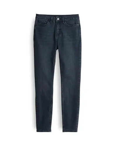 OPUS Damen Skinny Jeans | deep Blue Black, 38 L28
