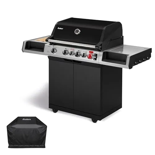 Enders® Gasgrill UNIQ 4 IK CRUSTER® – 800°C TURBO ZONE für perfekte Grillresultate