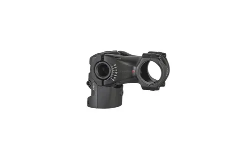 Ergotec Vorbau SWELL-RE70i 35.0 - 75mm mit Kabelführung - Schwarz - Robuster und verstellbarer Fahrradlenkervorbau für E-MTB und MTB. Integrierte Kabelführung sorgt für ein klares Design und hohe Stabilität bis 140 kg. Ideal für sportliche Einsätze!