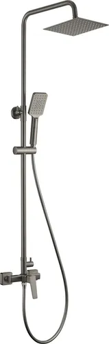 Deante Duschsäule mit Titan-Duscharmatur und Anti-Kalk-System