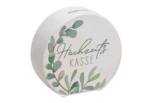 speecheese Spardose Hochzeitskasse Eukalyptus Spardose