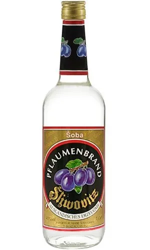 Soba Pflaumenbrand Sliwovitz 1.0 L