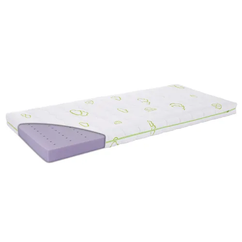 Träumeland Matratze PASTELLTRAUM 90 x 200 x 12 cm TOP - Hochwertige Matratze für besten Schlafkomfort, hergestellt in Österreich und ideal für ein gesundes Schlafumfeld.